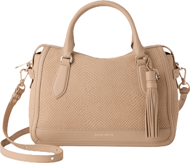 pomさま専用　bonjour misha Brahmin Micaela Dawnlight Medium Crossbody Satchel Bag - Macy's