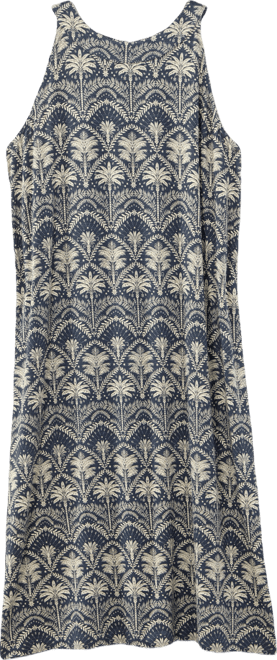 Printed A-Line Shift Dress | JJill