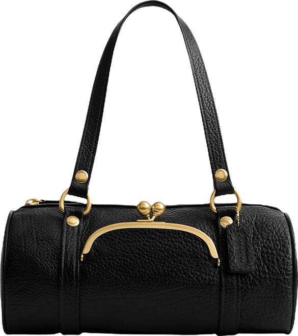 COACH Kisslock Barrel Shoulder Bag | Dillard's