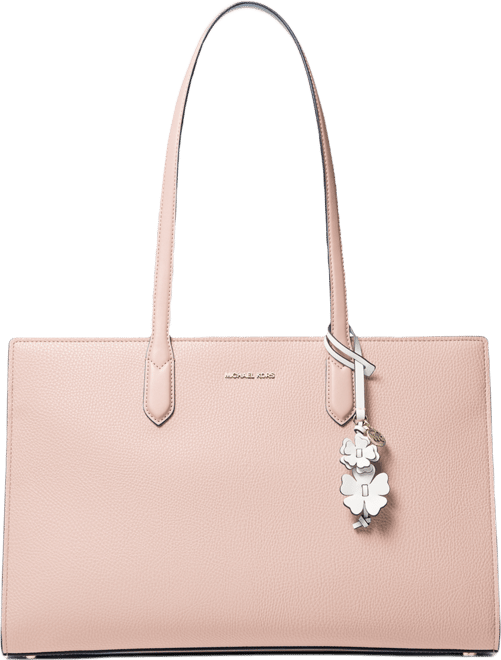 Michael  Scarlett Large East West Top Zip Tote Bag