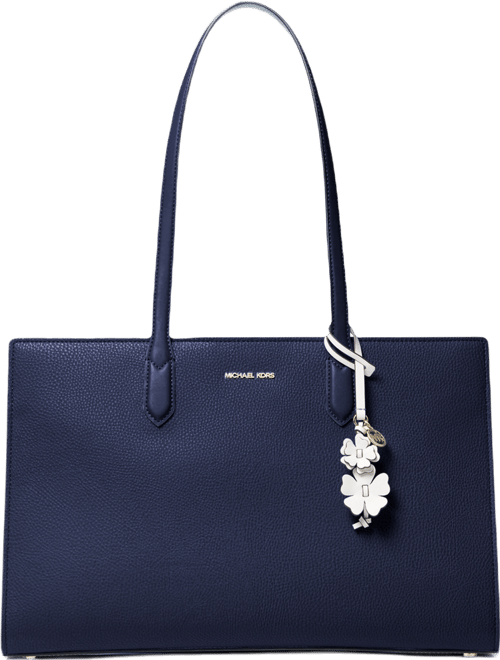 Michael  Scarlett Large East West Top Zip Tote Bag