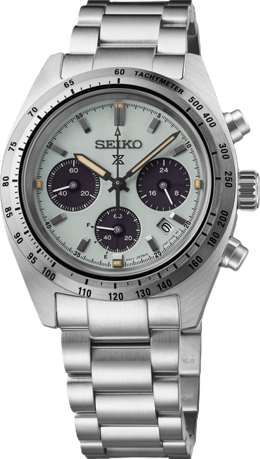 Seiko Men's Chronograph Prospex Speedtimer Solar Stainless Steel