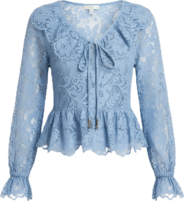 Women's Lace V-Neck Top