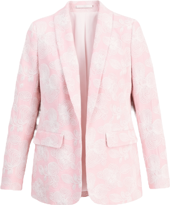 Petite Open-Front Shawl Collar Jacket