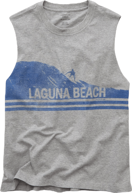 AE Boxy Destination Graphic Tank Top | American Eagle