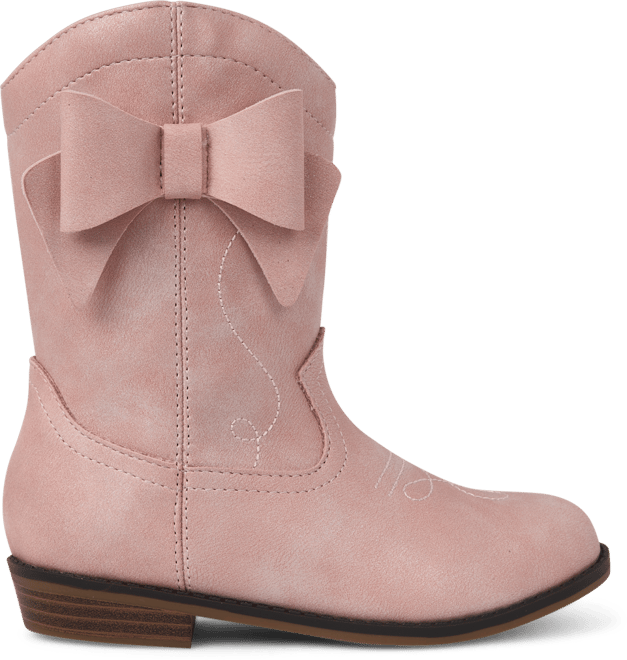 Girls Bow Cowgirl Boots