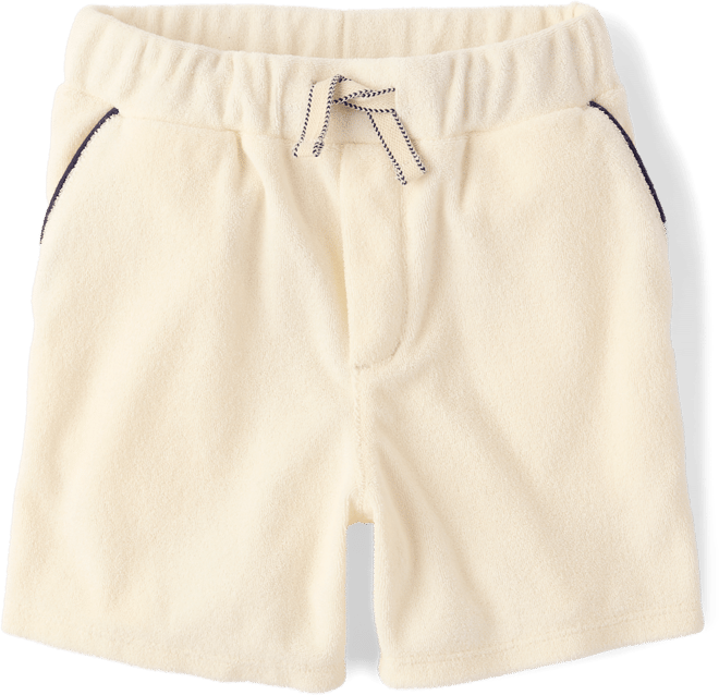 Boys Contrast Terry Pull On Shorts