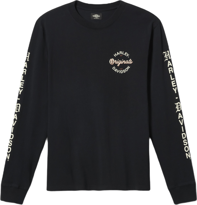 Originals Script Long Sleeve Tee | Harley-Davidson USA