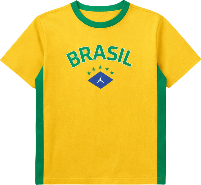Jordan Big Kids' Brasil Graphic T-Shirt