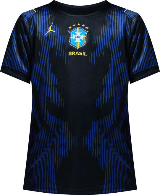 Brasil visitante 2026 Stadium Jersey de futbol Jordan Dri-FIT Replica para niños talla grande