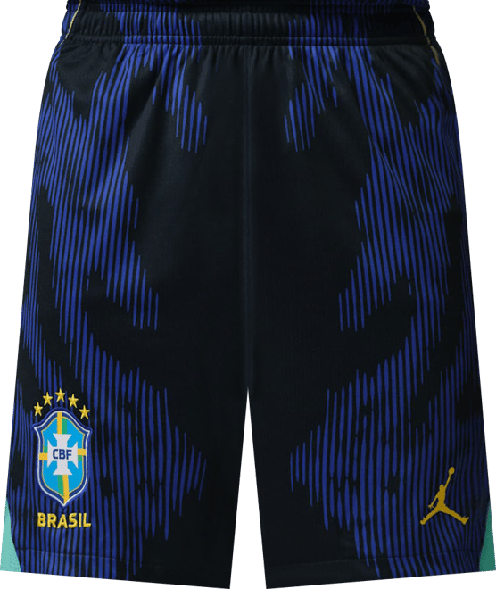 Brazil visitante 2026 Stadium Shorts de fútbol Jordan Dri-FIT Replica para hombre
