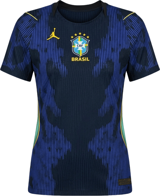 Brazil 2026 Match Away Women's Jordan Aero-FIT Soccer Authentic Jersey