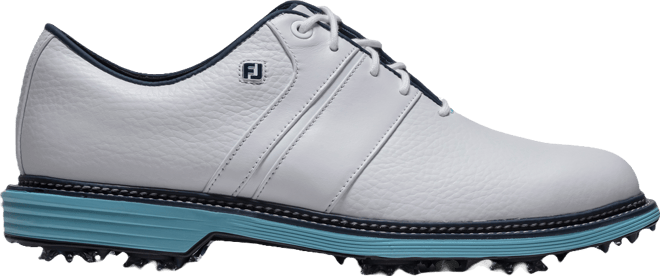 FootJoy Premiere Series Packard Golf Shoes White/Pageant Blue