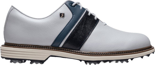 FootJoy Premiere Series Packard Golf Shoes White/Pageant Blue