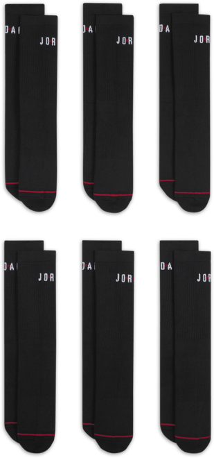 Jordan Everyday Chaussettes mi-mollet (6 paires)