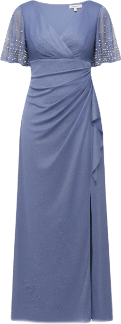 Alex Evenings Women's Empire Waist V-Neck Gown - Macy's