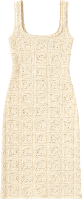french connection nellis cotton crochet dress FRENCH CONNECTION Nellis Crochet Halterneck Mini Dress