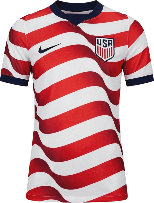 USMNT 2026 Stadium Home Older Kids' Nike Dri-FIT Football Replica Shirt