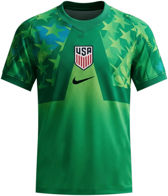USMNT portero 2026 Stadium Jersey de fútbol de manga corta Nike Dri-FIT Replica para niños talla grande