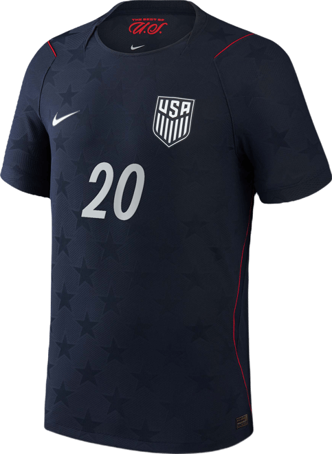 Folarin Balogun USMNT 2026 Match Away Men's Nike Dri-FIT ADV Soccer Jersey