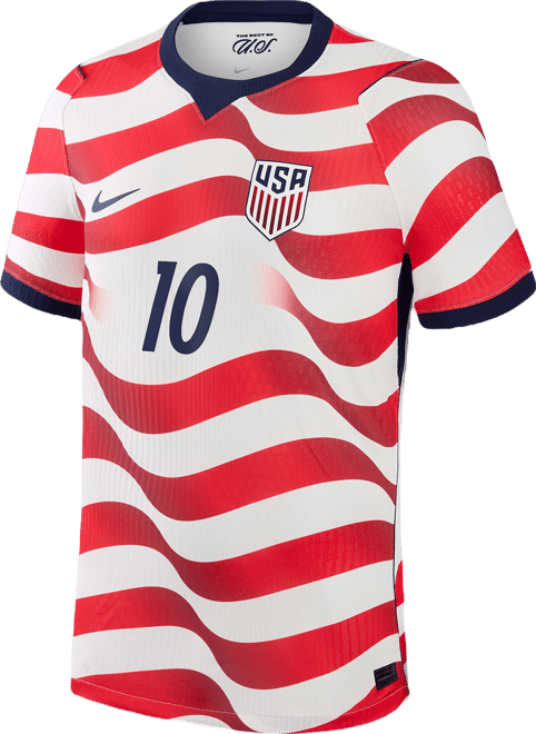 Christian Pulisic USMNT 2026 Match Home Men's Nike Dri-FIT ADV Soccer Jersey