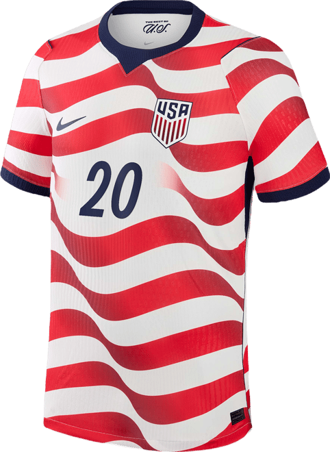 Folarin Balogun USMNT 2026 Match Home Men's Nike Dri-FIT ADV Soccer Jersey
