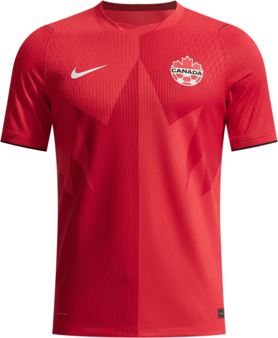 Canada Soccer 2026 Match Home Jersey de fútbol Nike Aero-FIT para hombre