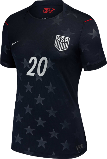 Folarin Balogun USMNT 2026 Stadium Away Women's Nike Dri-FIT Soccer Jersey