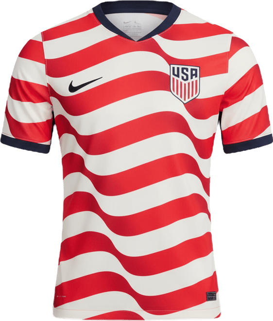 USMNT 2026 Match Home Men's Nike Aero-FIT Football Authentic Jersey