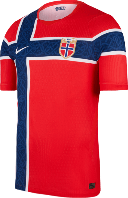 Norwegen 2026/27 Heimspiel Nike Aero-FIT Authentic Fußballtrikot (Herren)