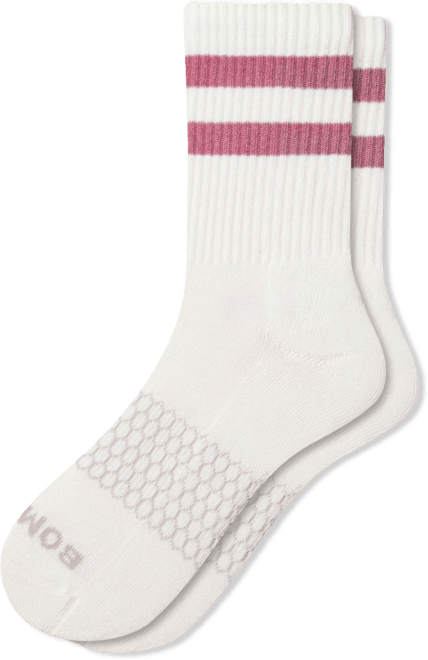 Bombas Solid Vintage Stripes Half Calf Socks
