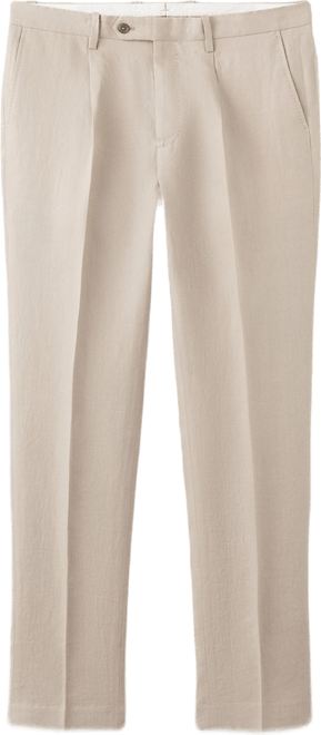 Mango Men's Amalfi Linen Slim-Fit Suit Pants - Macy's