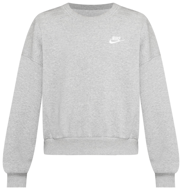 Nike Sportswear Club Fleece Girls' Boxy Crew-Neck Sweatshirt