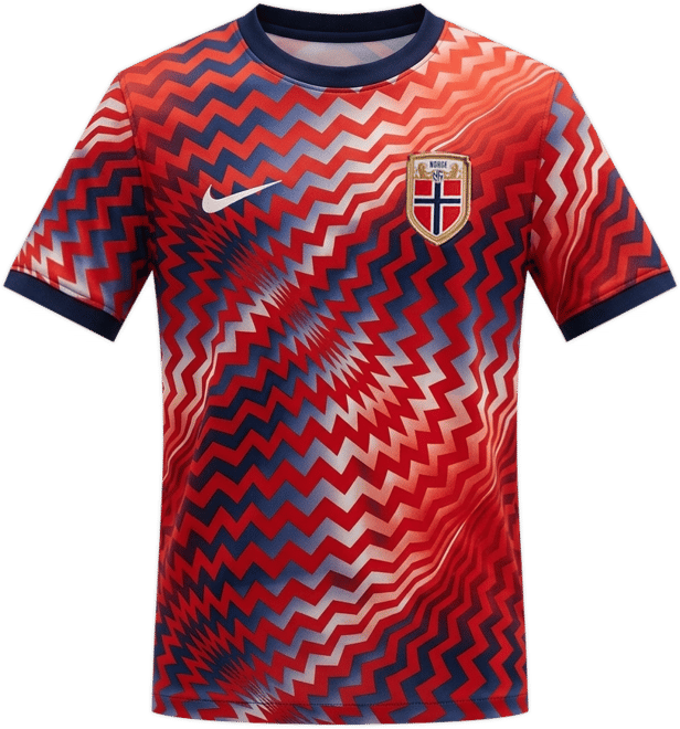 Norway Big Kids' Nike Dri-FIT Soccer Pre-Match Short-Sleeve Top