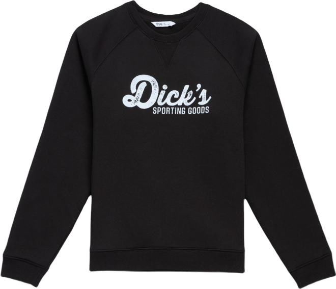 DICK'S Heritage Shop Cursive Logo Fleece Crewneck