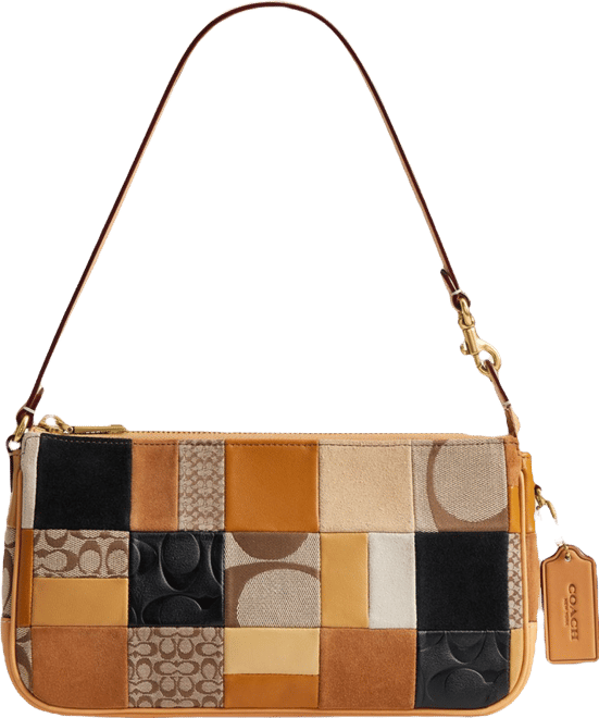 COACH Small Logo Patchwork Shoulder Bag | Bloomingdale's Handbags
