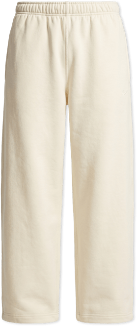 Nike Solo Swoosh Pants de tejido Fleece con dobladillo abierto para hombre