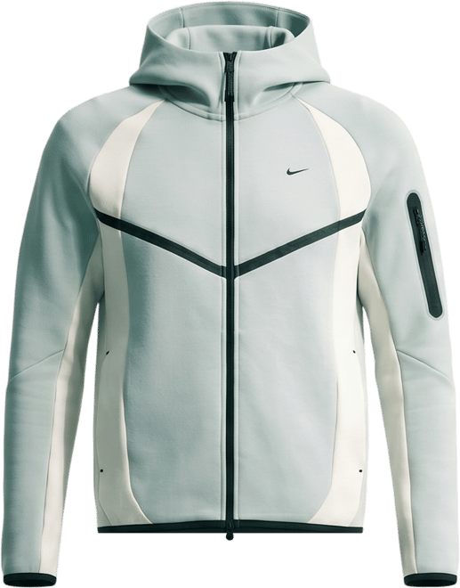 Nike Tech Men's Color-Block Full-Zip Fleece Windrunner Jacket