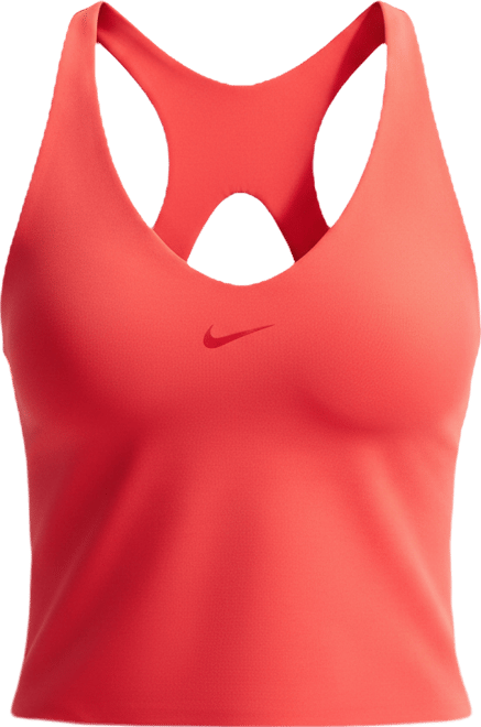 Nike Universa Camiseta de tirantes con bra deportivo con almohadilla de media sujeción para mujer