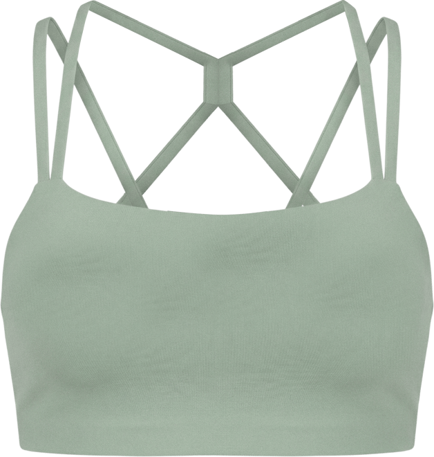 Nike Zenvy Strappy Bra deportivo de baja sujeción con almohadillas para mujer