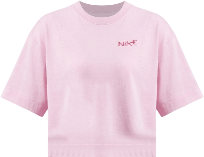 Nike Sportswear Playera oversized mid-cropped para mujer