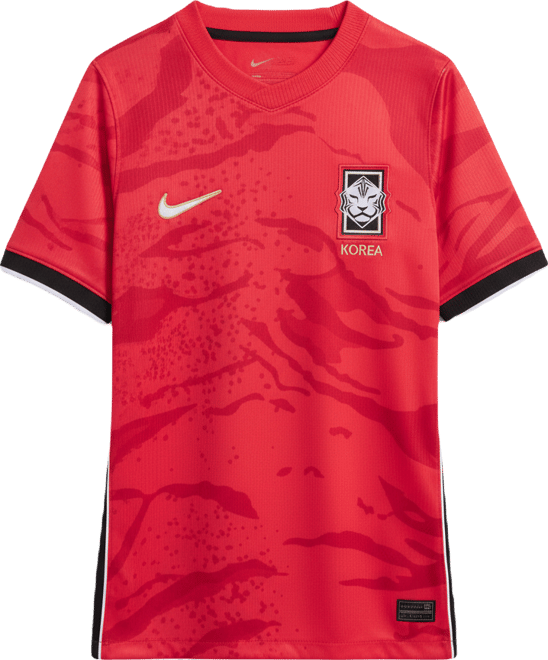 Corea local 2026 Stadium Jersey de fútbol Nike Dri-FIT Replica para niños talla grande