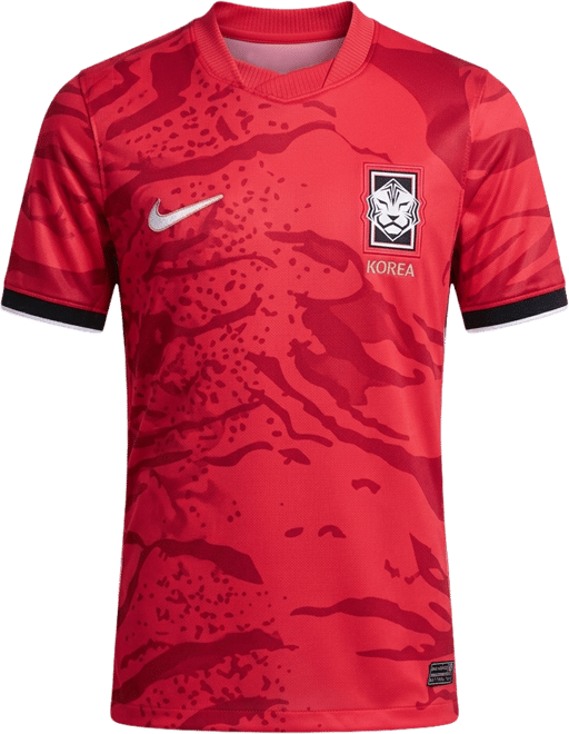 Corea local 2026 Stadium Jersey de fútbol Nike Dri-FIT Replica para niños talla grande