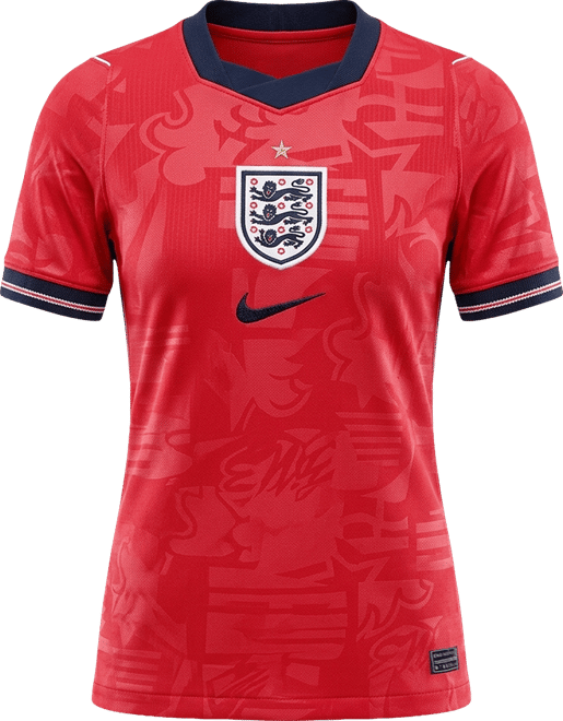 Inglaterra visitante 2026 Stadium Jersey de fútbol Nike Dri-FIT Replica para niños talla grande