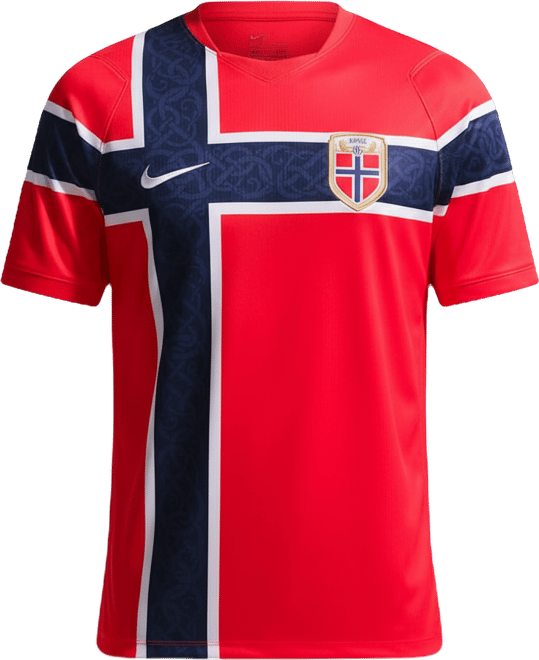 Norway 2026 Stadium Home Men's Nike Dri-FIT Soccer Replica Jersey