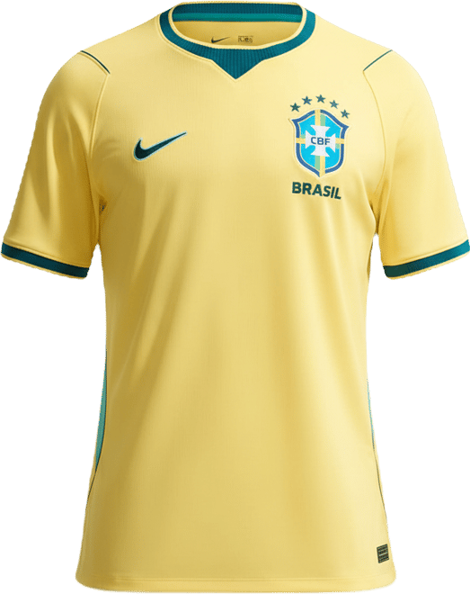 Brésil 2026 Stadium Domicile Maillot de foot Replica Nike Dri-FIT pour homme