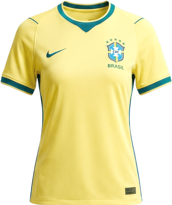 Primera equipación Stadium Brasil 2026 Camiseta de fútbol Replica Nike Dri-FIT - Mujer