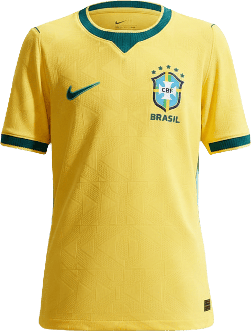 Brazil 2026 Match Home Big Kids' Nike Aero-FIT Soccer Authentic Jersey