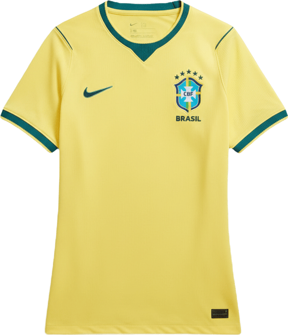Brazil 2026 Stadium Home Women's Nike Dri-FIT Soccer Replica Jersey