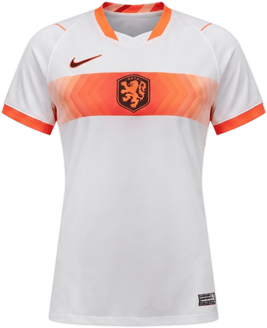 Segunda equipación Stadium Países Bajos 2026 Camiseta de fútbol Replica Nike Dri-FIT - Mujer